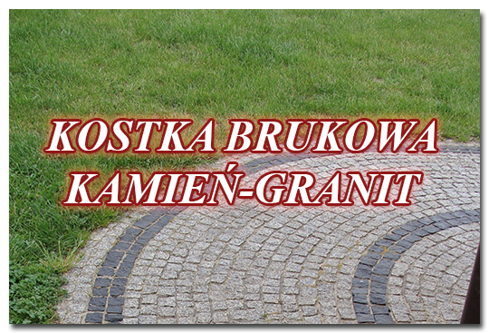 kostka brukowa kamień granit